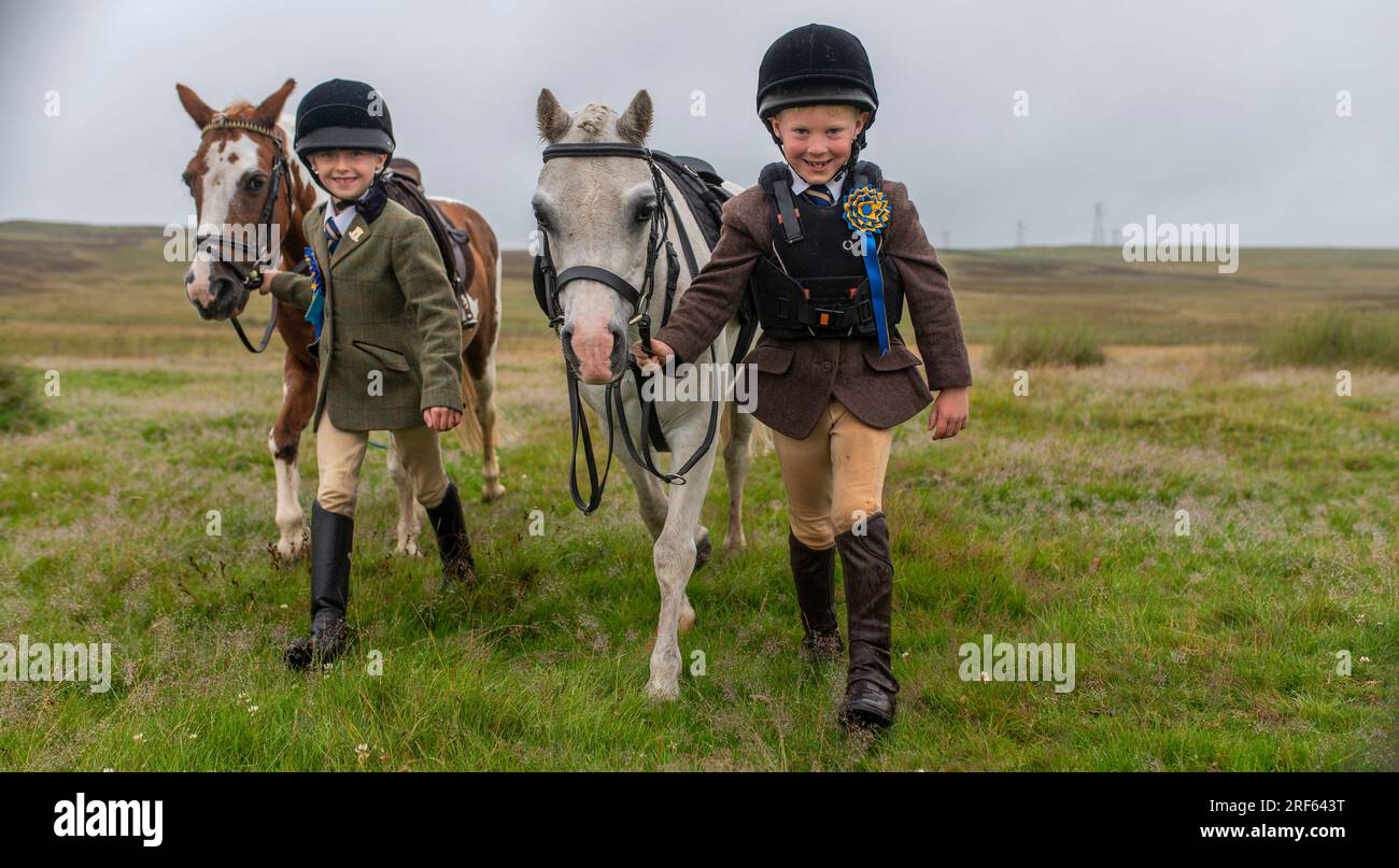 Lauder, Scottish Borders, Berwickshire, UK. 31st July, 2023. A week of ...