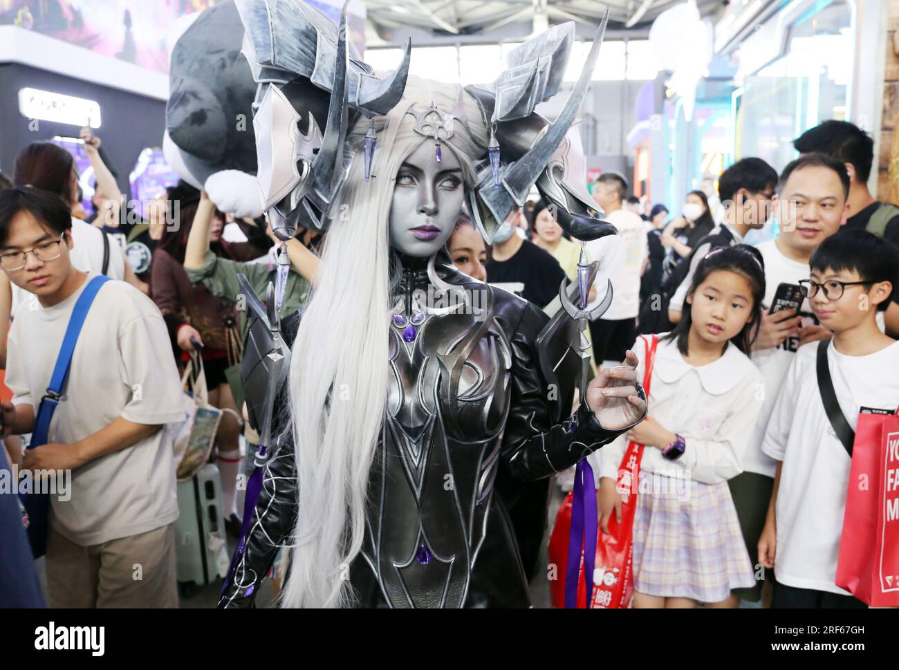 Shanghai, China. 01st Aug, 2023. League of Legends COSCosplayer, ChinaJoy2023, Shanghai, China, July 30, 2023. (Photo by Costfoto/NurPhoto) Credit: NurPhoto SRL/Alamy Live News Stock Photo
