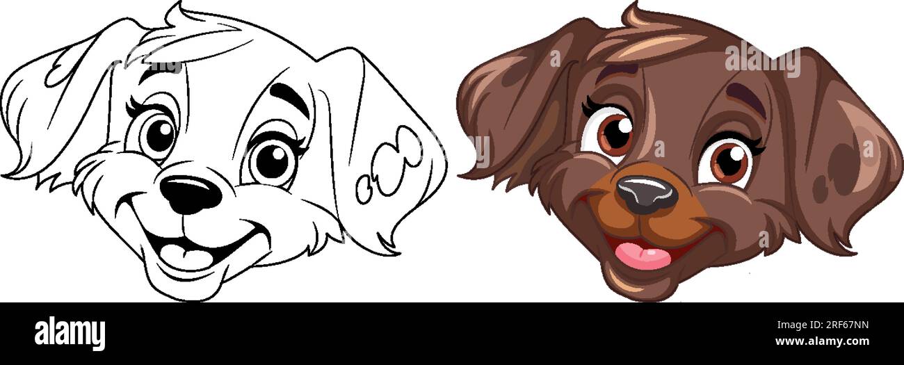 https://c8.alamy.com/comp/2RF67NN/coloring-page-outline-of-cute-dog-illustration-2RF67NN.jpg