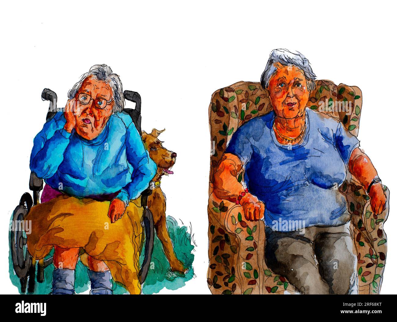 Old elders Cut Out Stock Images & Pictures Alamy