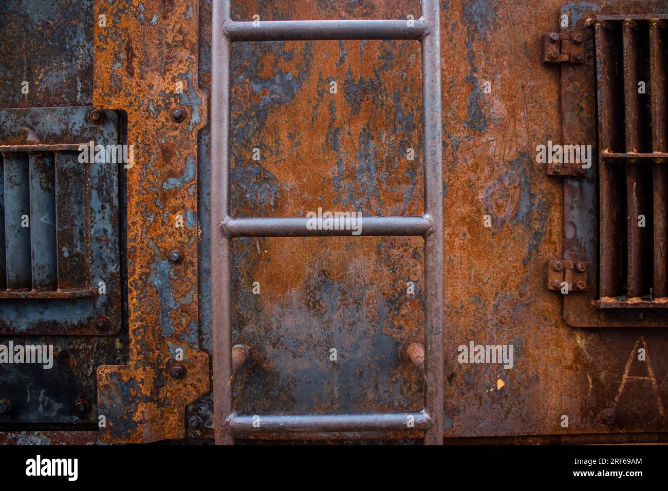 Kyiv, Ukraine - July 31, 2023 Close-up of Russian military equipment