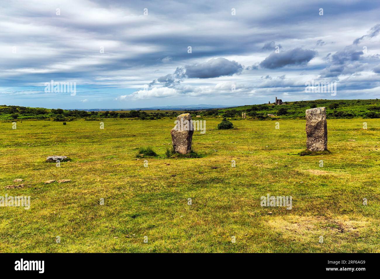 The Hurlers, Menhirs, Bronze Age Megaliths, Minions, Bodmin Moor