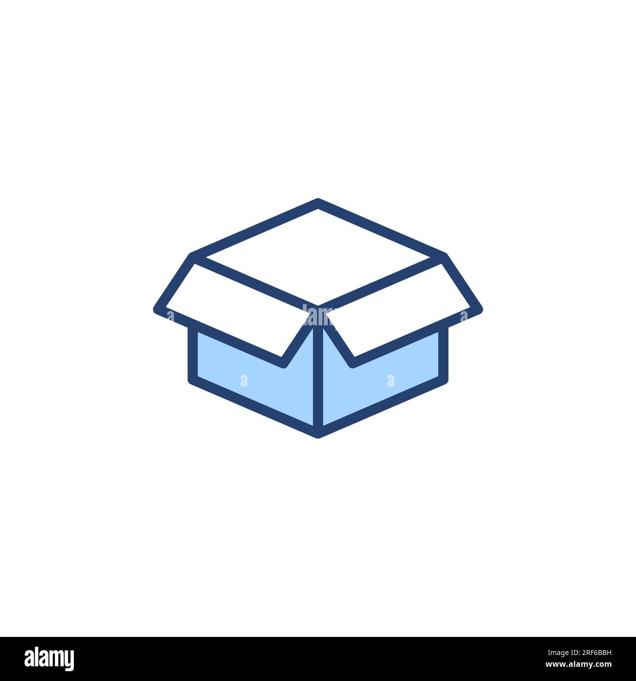 Box icon vector. box sign and symbol, parcel, package Stock Vector