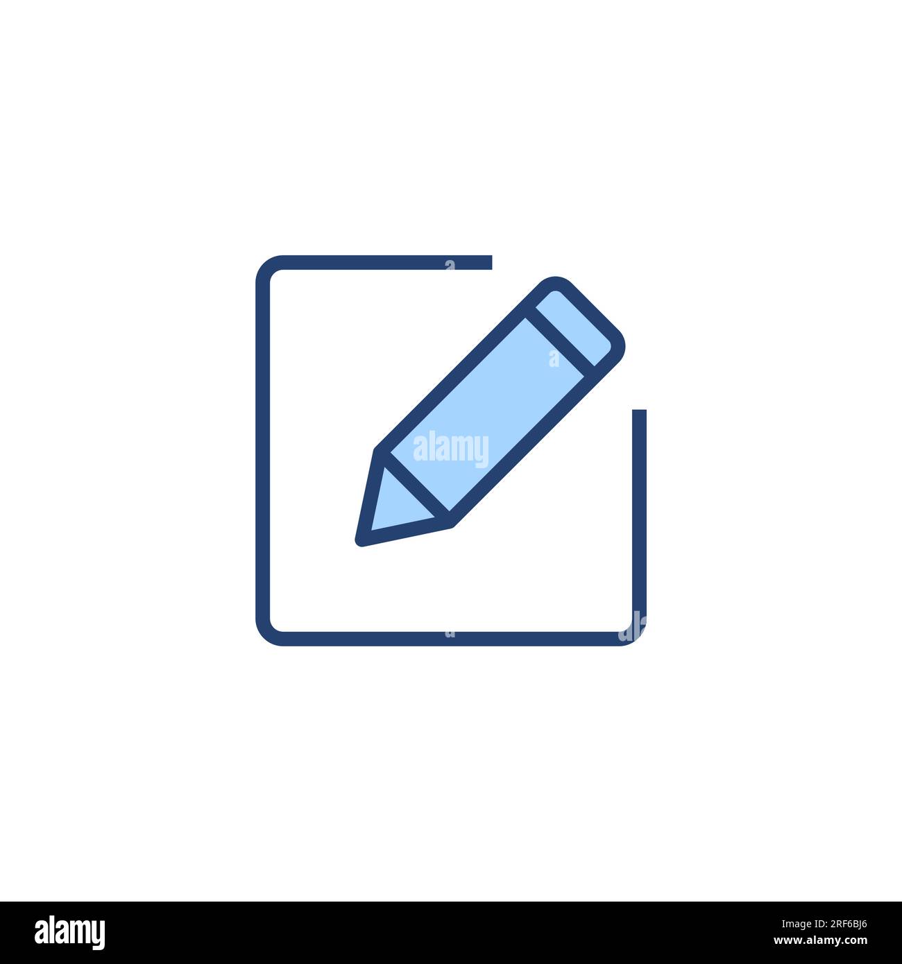 Edit text icon hi-res stock photography and images - Alamy