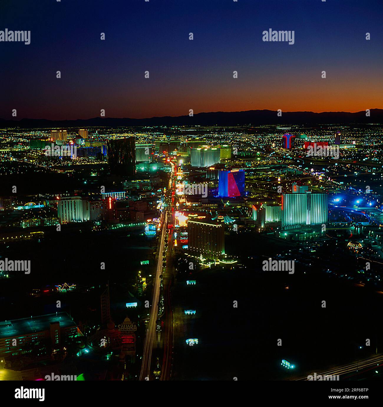 Big Shot Thrill Ride, Stratosphere Las Vegas Stock Photo - Alamy