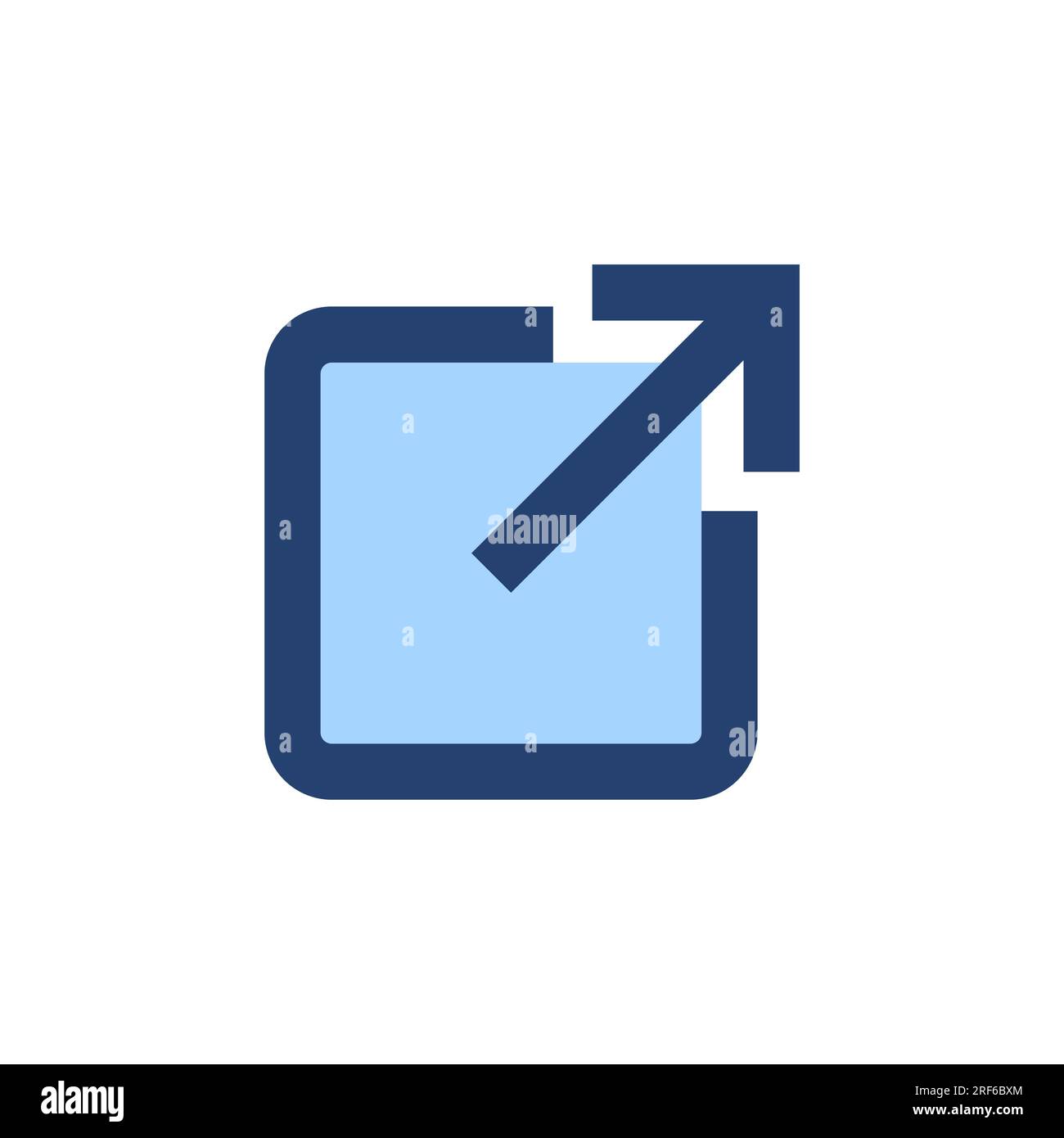 External link icon vector. link sign and symbol. hyperlink symbol Stock ...