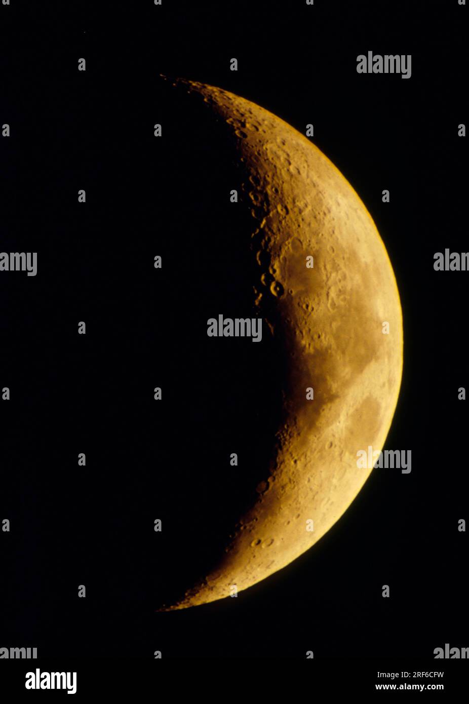 Large Cresent Moon Crescent Moon, Large Image Moon Stock Photo - Alamy
