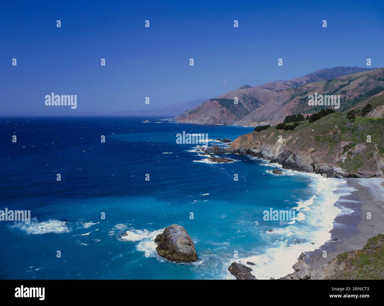 Big Sur Pacific Coast California USA Stock Photo - Alamy