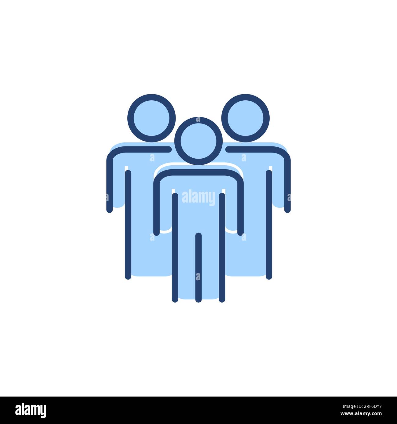 Team avatar icon employee worker profile leader vector image on VectorStock