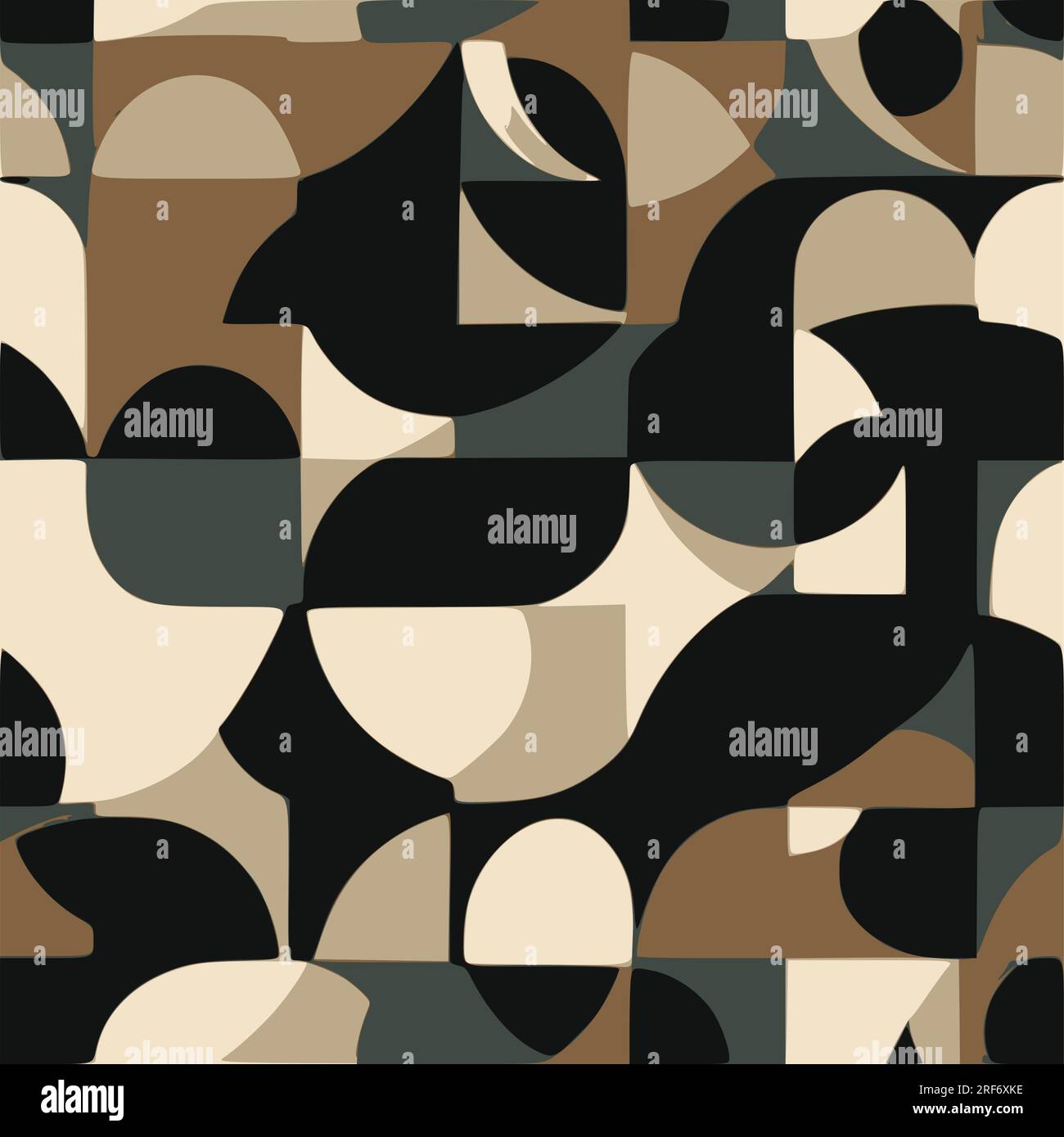 Geometric Seamless Patterns. Stock Vector