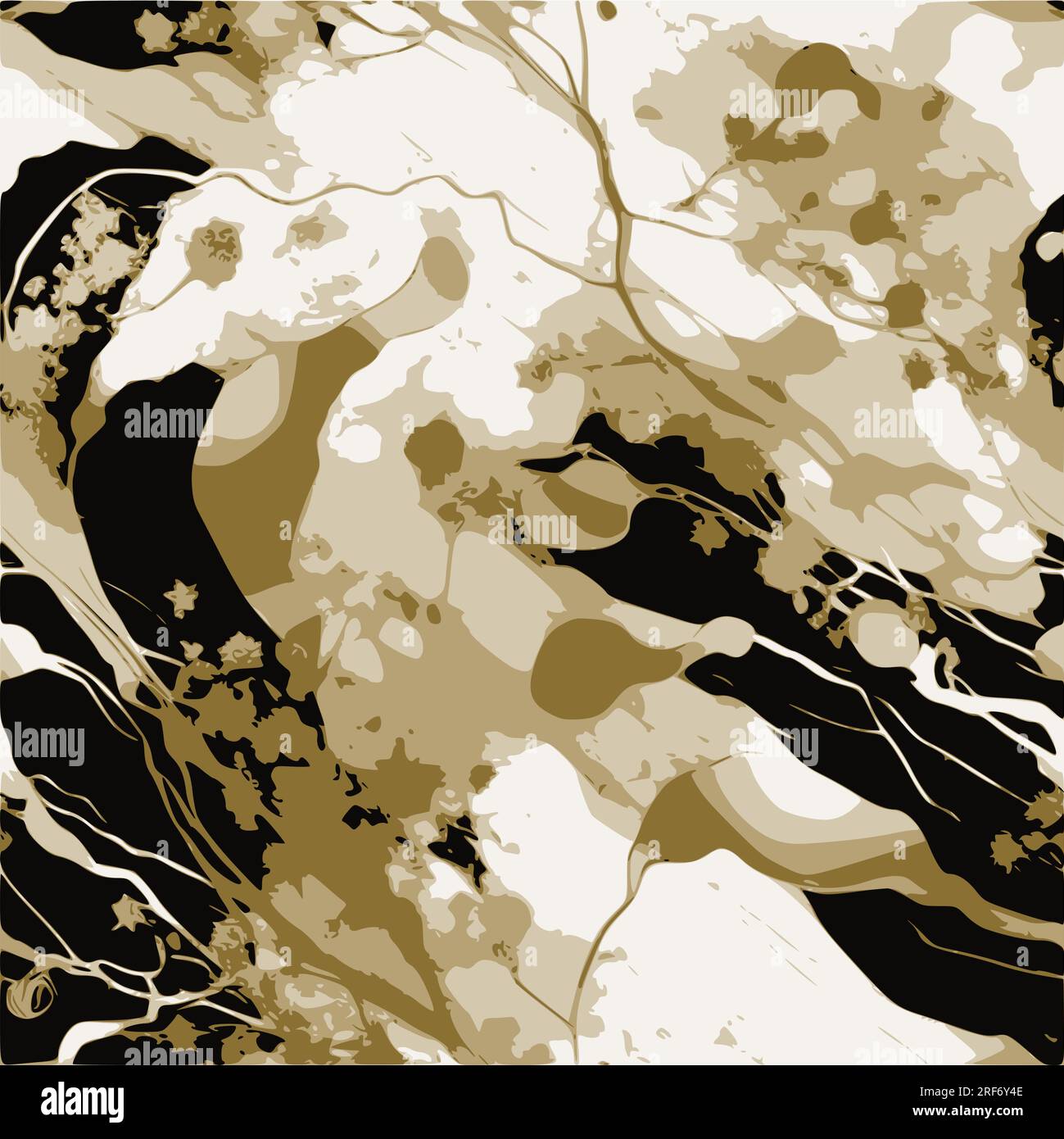 Abstract marble gold background. Stock Vector