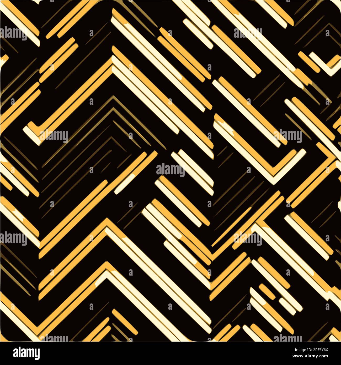 Geometric Seamless Patterns. Stock Vector