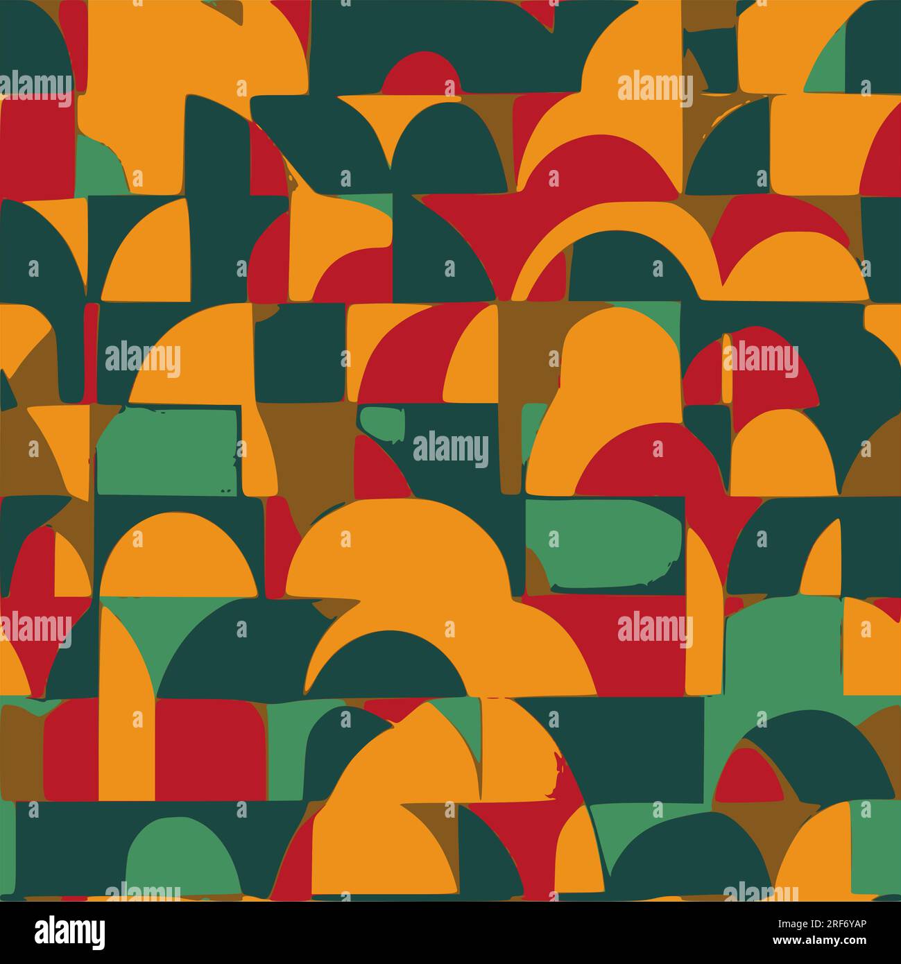 Geometric Seamless Patterns. Stock Vector