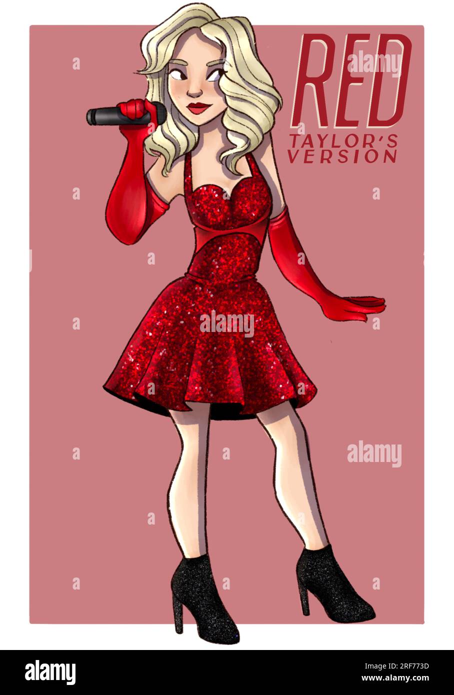 caricatura di Taylor Swift