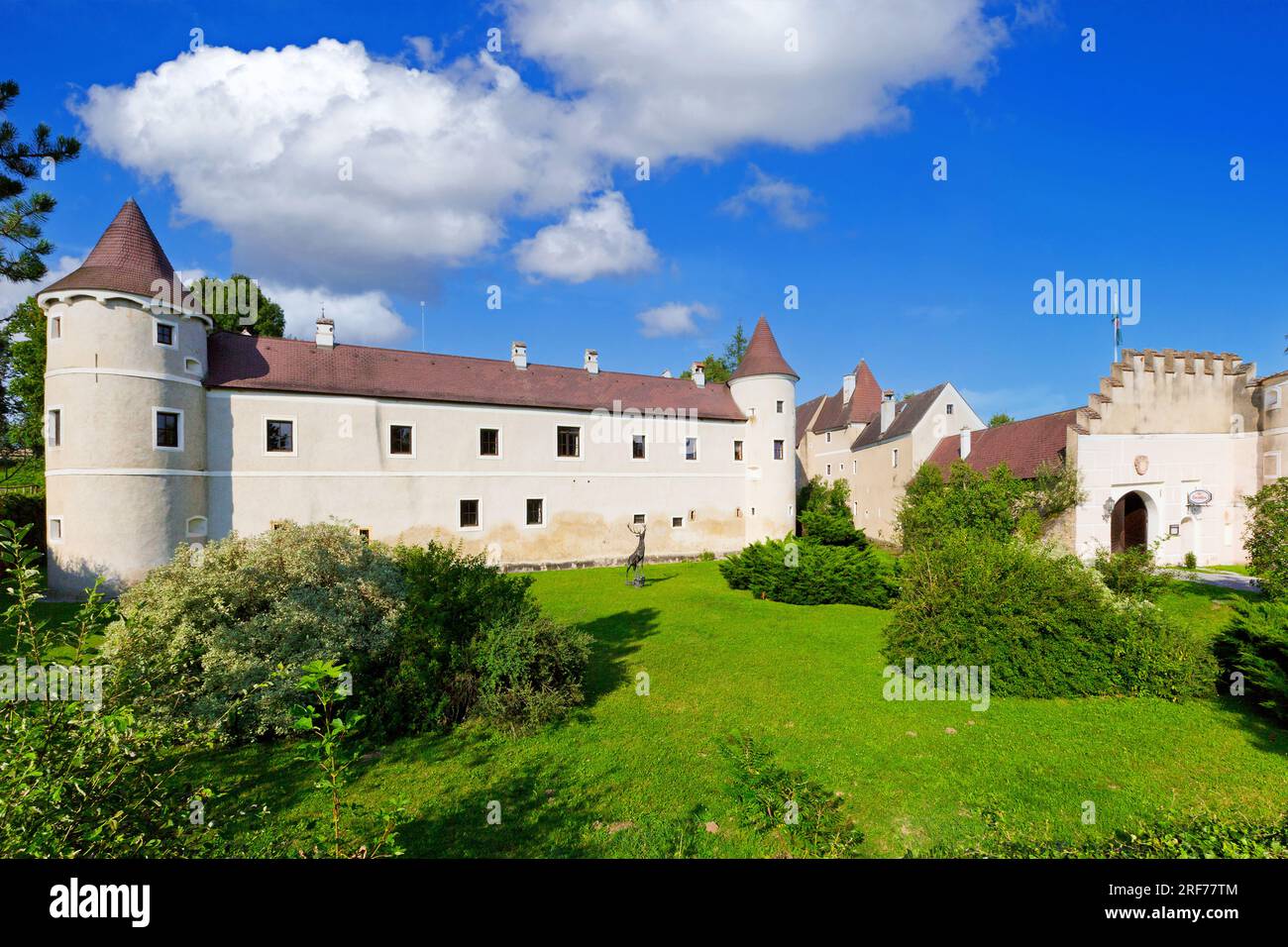 Schloss Waldreichs, Franzen, Waldviertel, Niederoesterreich