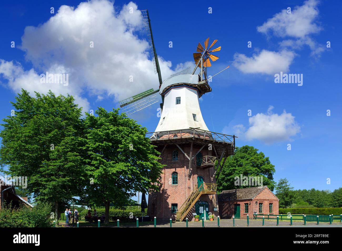 Barssel, Mühle, Windmühle, Bochwindmühle, Ebkensche Windmühle, Stock Photo