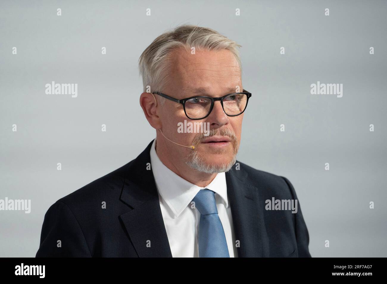 Dusseldorf, Deutschland. 01st Aug, 2023. Carsten POPPINGA, management ...