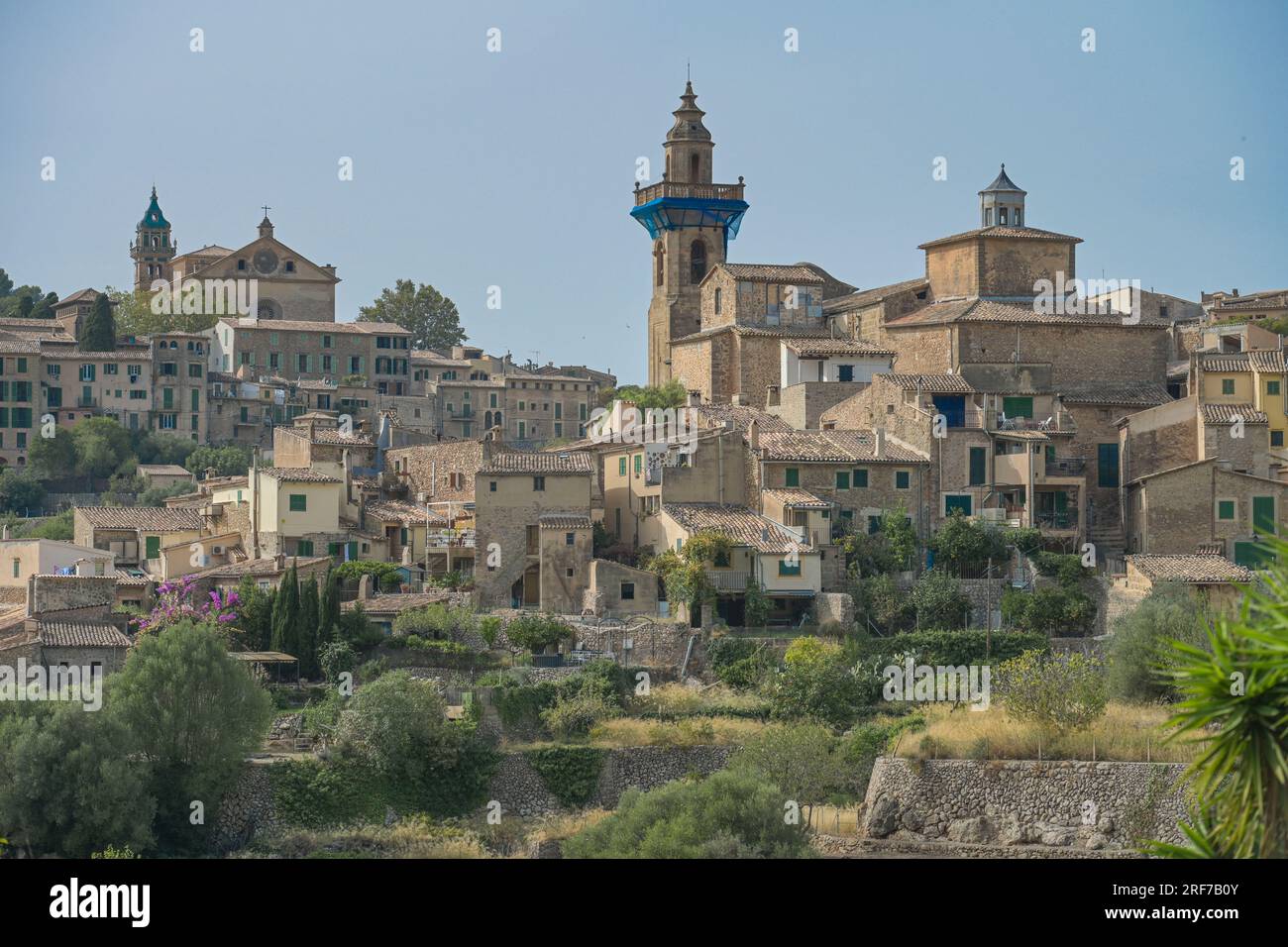 Stadtansicht Valldemossa Mallorca Spanien Stock Photo Alamy Stadtansicht Valldemossa Mallorca Spanien Stock Photo Alamy