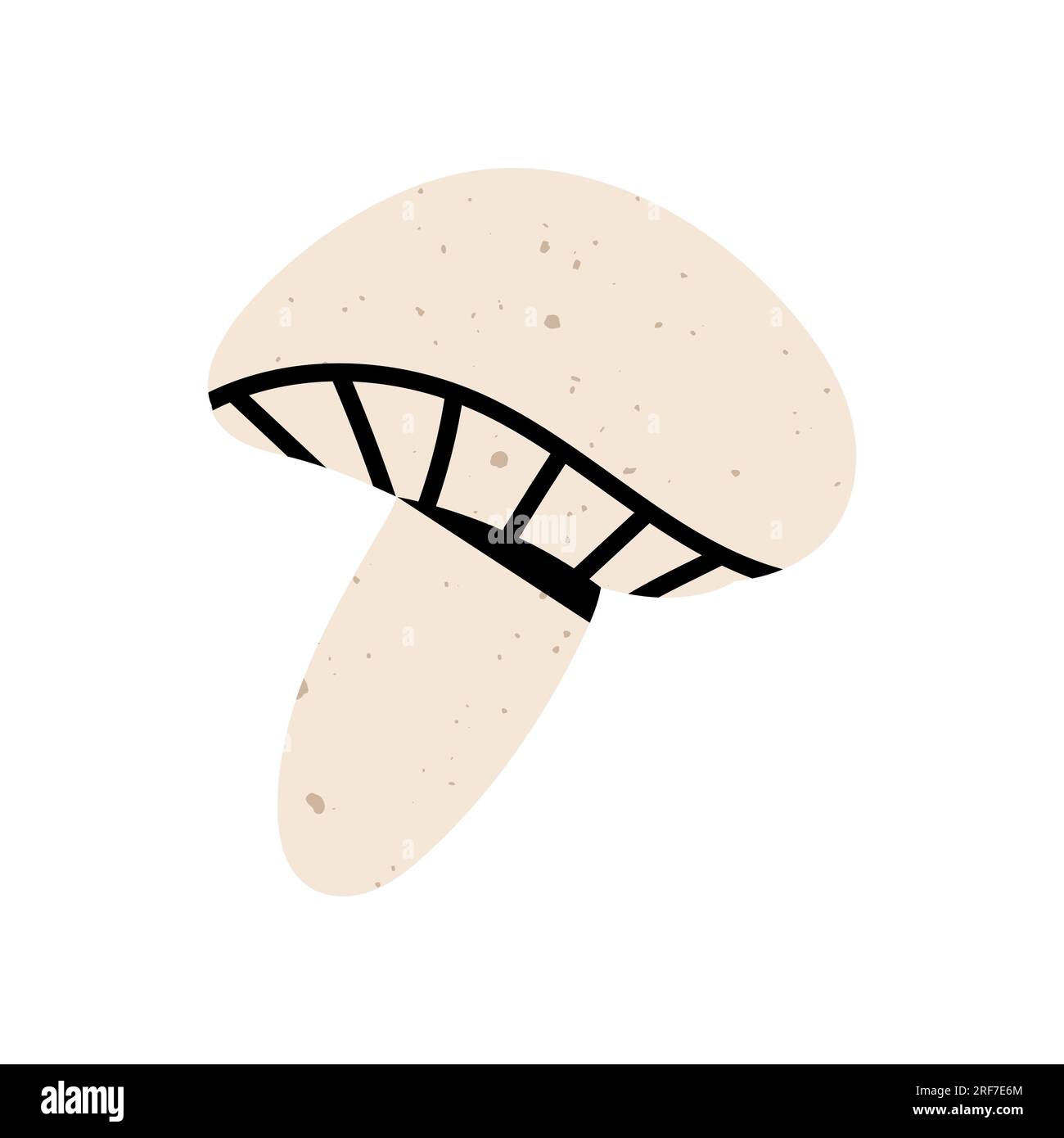 Cute cartoon champignon Vector Image & Art - Alamy