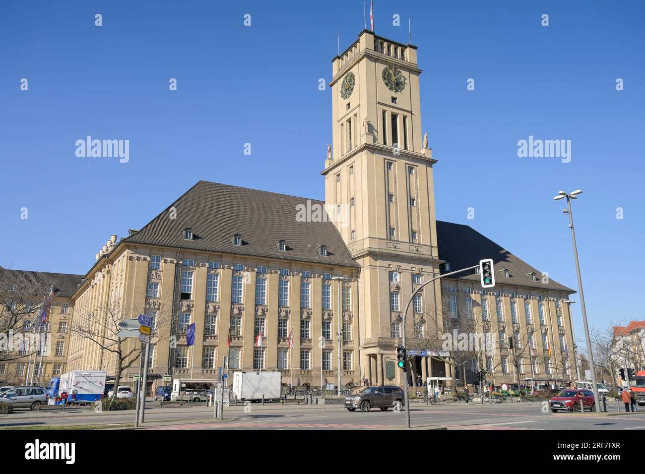 Rathaus Schöneberg, John-F.-Kennedy-Platz, Schöneberg, Berlin ...