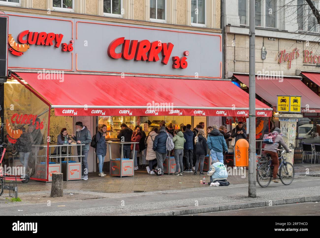 Imbiss Curry 36, Mehringdamm, Kreuzberg, Berlin, Deutschland *** Local Caption *** , Berlin, Deutschland Stock Photo