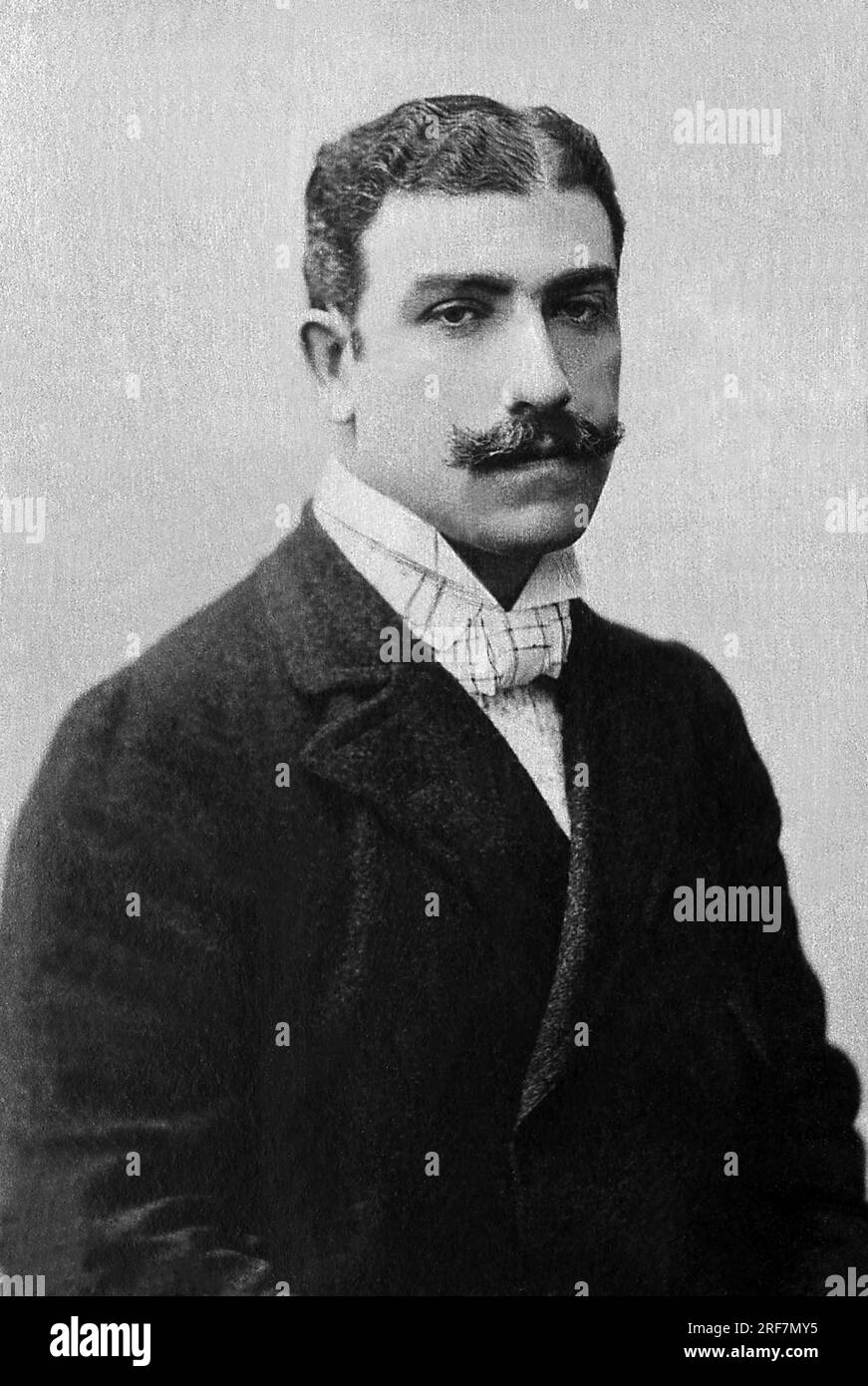 Portrait de Lucien Germain Guitry (1860-1925), acteur francais. Stock Photo