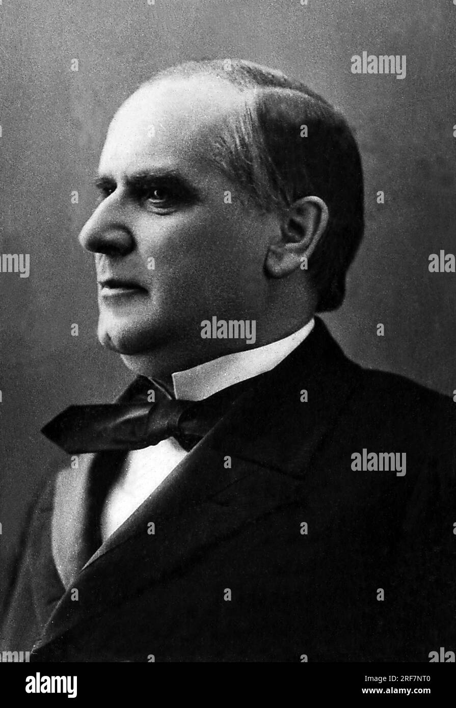 Portrait de William McKinley (1843-1901), homme politique americain. Stock Photo
