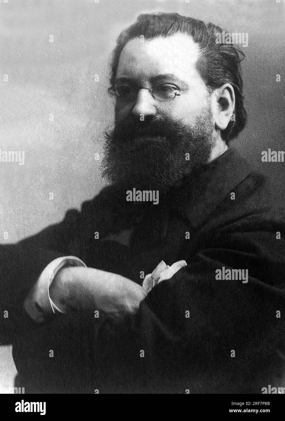 Portrait de Edouard Drumont (1844-1917), journaliste francais. Stock Photo
