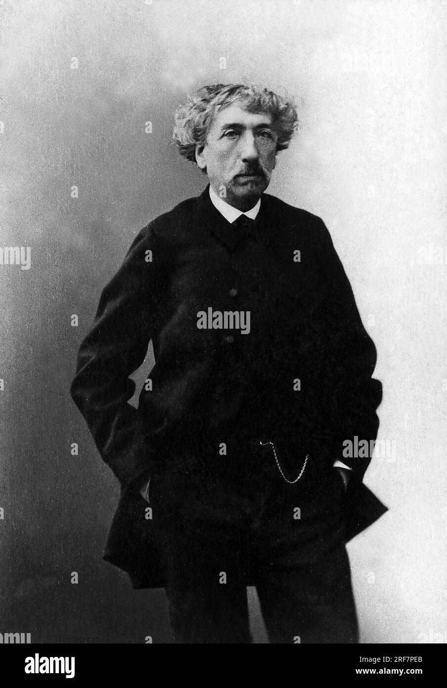 Portrait de Charles Garnier (1825-1898), architecte francais. Stock Photo