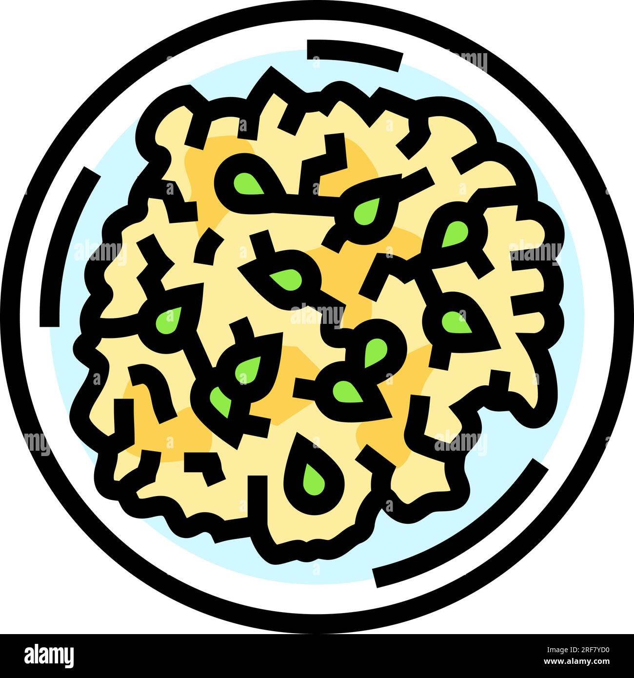 egg salad color icon vector illustration Stock Vector Image & Art Alamy