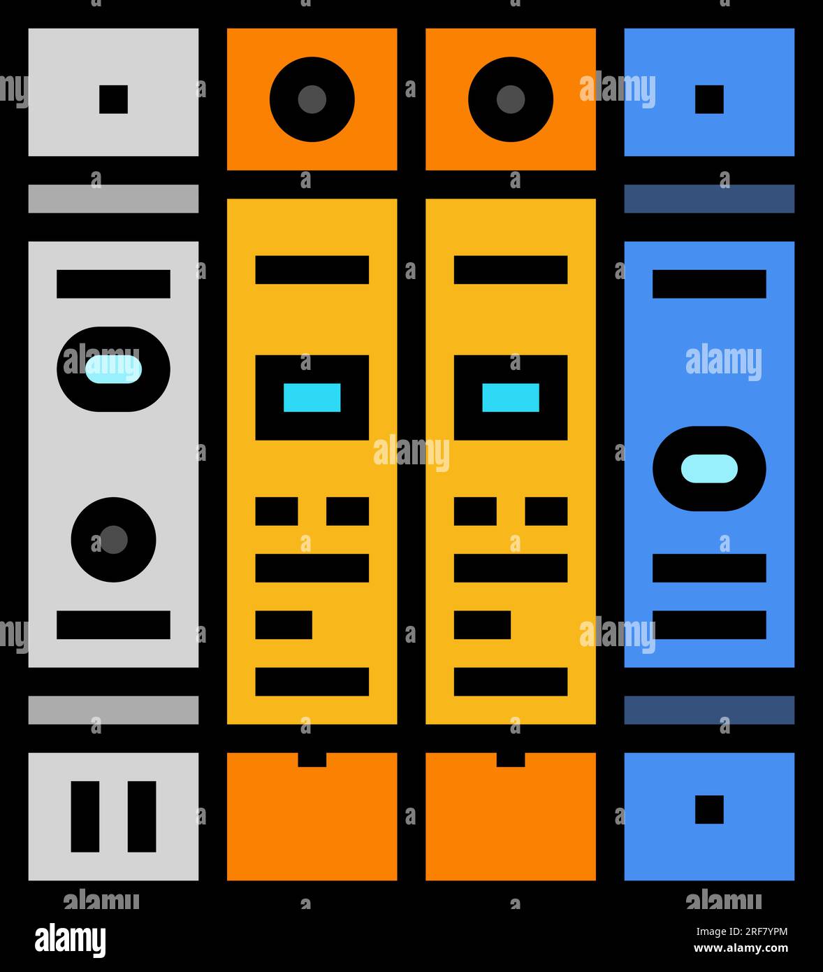 surge protector electrical engineer color icon vector illustration ...