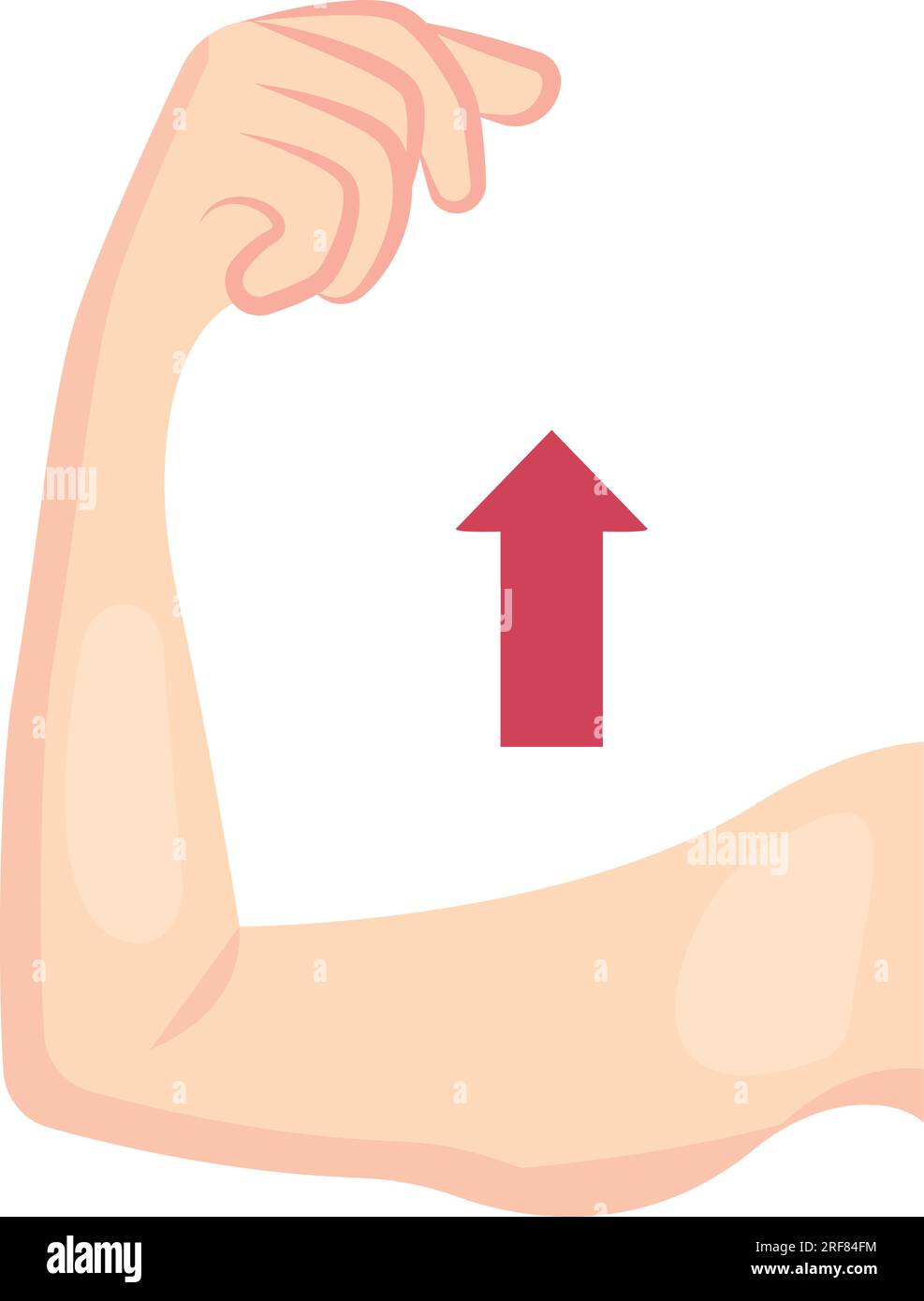 Saggy arms or Brachioplasty vector icon design, beauty and personal ...