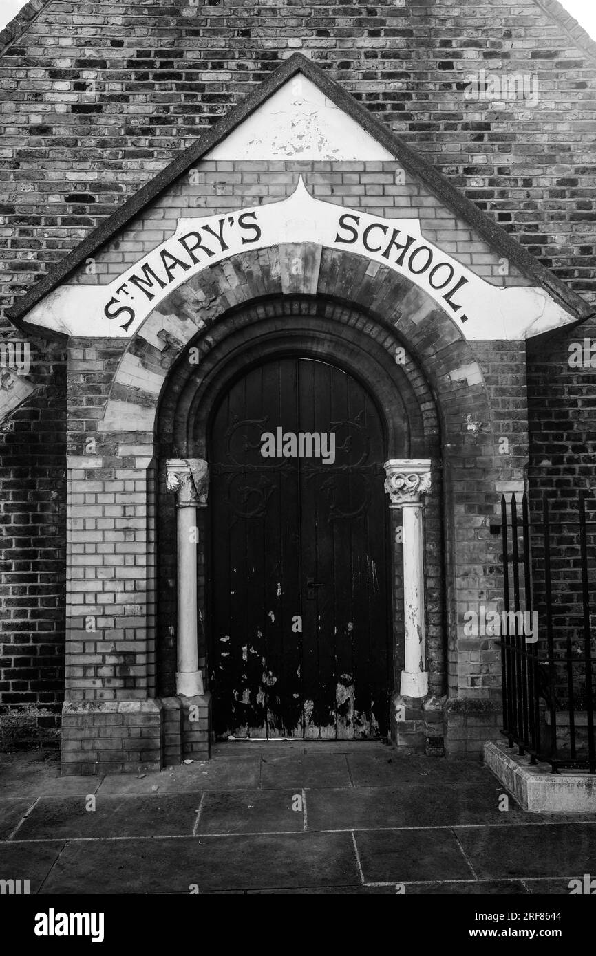 Victorian school building Black and White Stock Photos & Images - Alamy