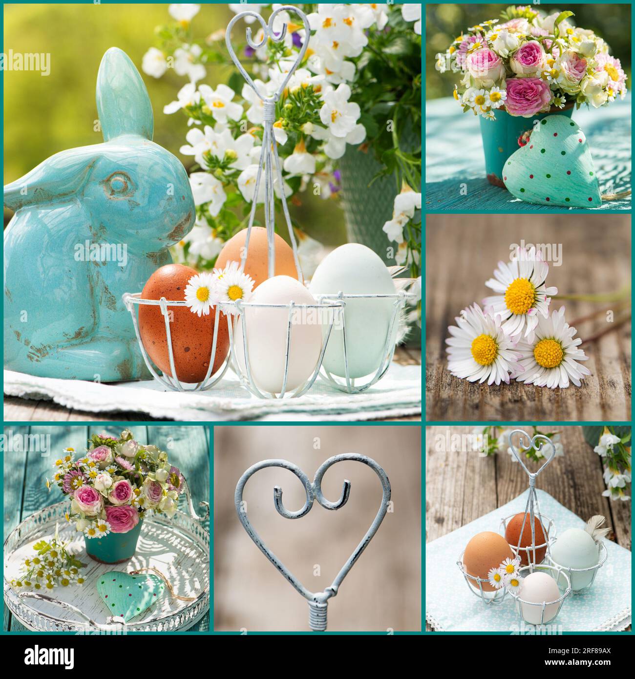 Spring Time Collages Collage of different springtime pictures Stock Photo - Alamy
