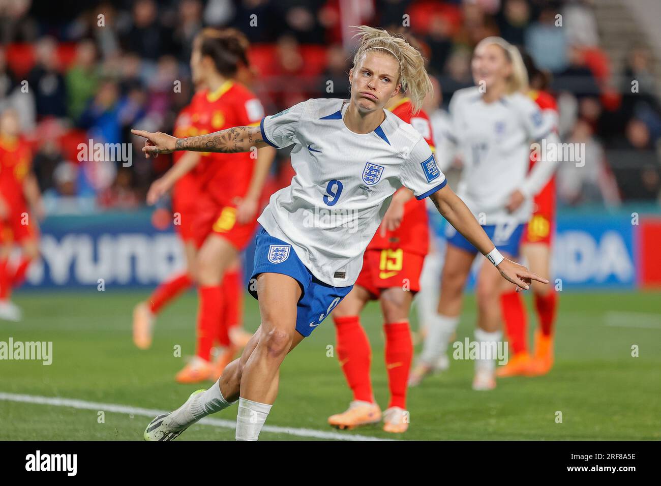 Adelaide/Tarntanya, Australia, 1st August 2023, FIFA Women's World Cup (Group D - Match #39) England vs China,   Credit: Mark Willoughby/Alamy Live News Stock Photo