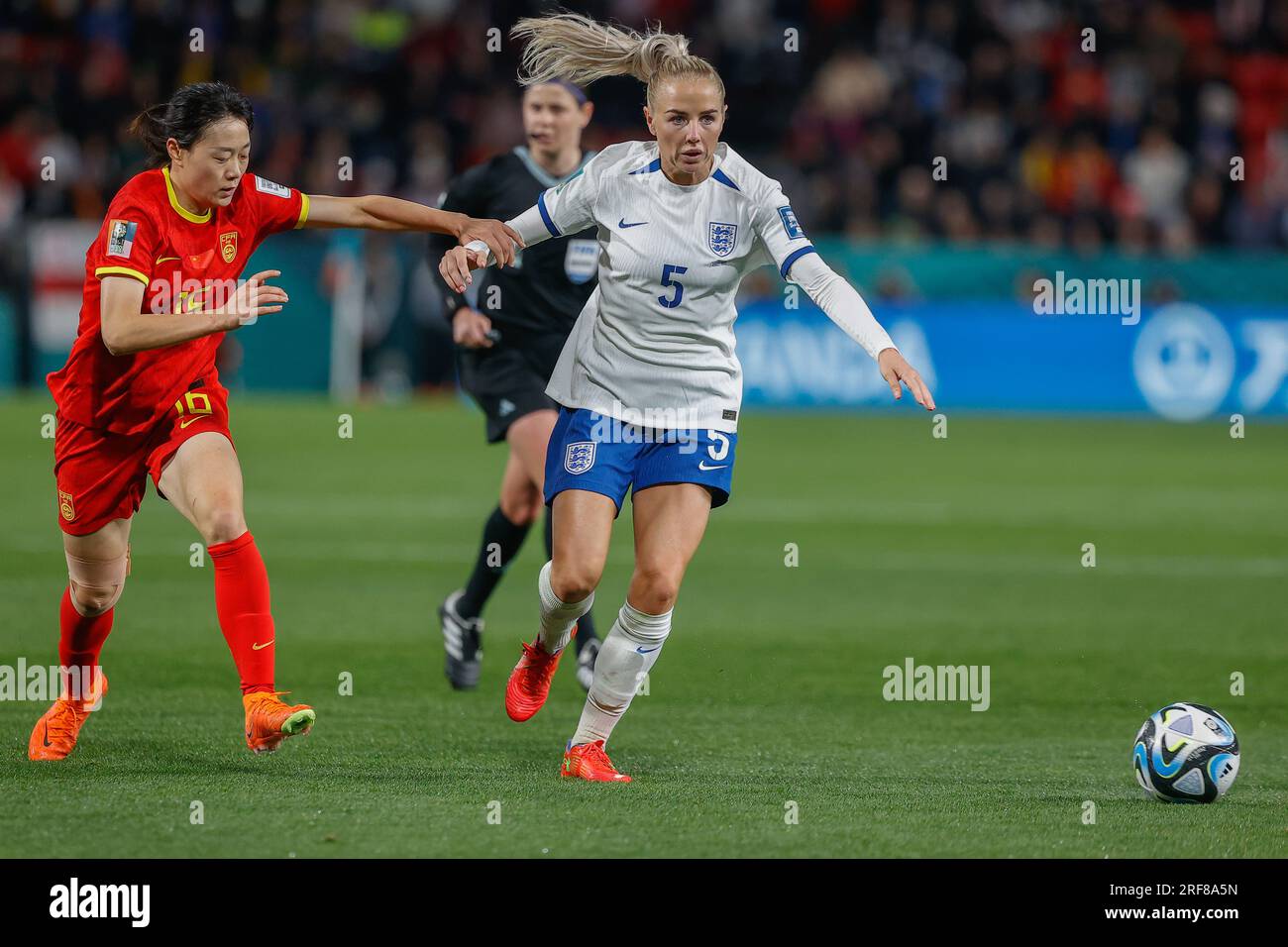 Adelaide/Tarntanya, Australia, 1st August 2023, FIFA Women's World Cup (Group D - Match #39) England vs China, Alex GREENWOOD  Credit: Mark Willoughby/Alamy Live News Stock Photo