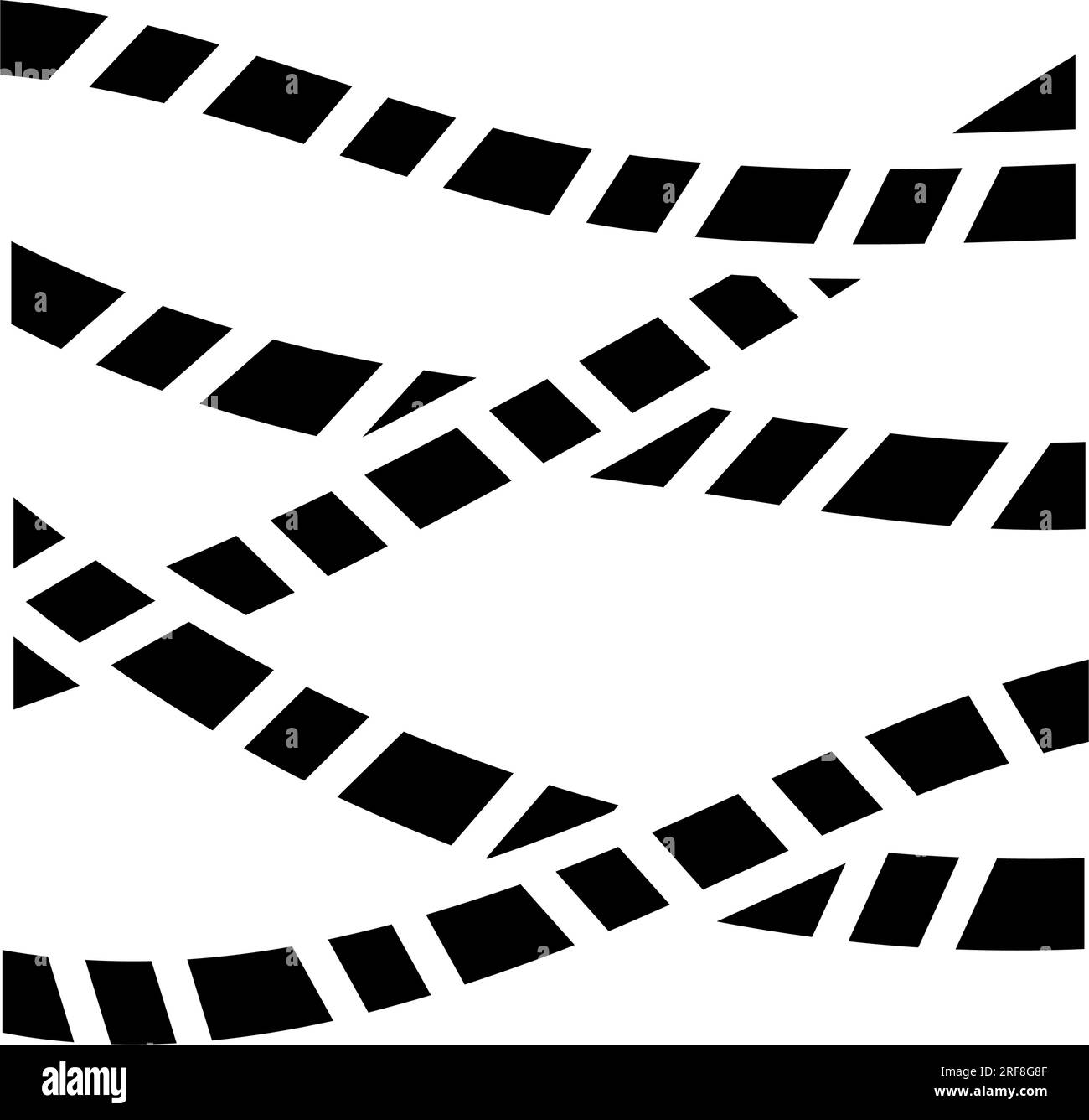 warning tape alert glyph icon vector illustration Stock Vector Image