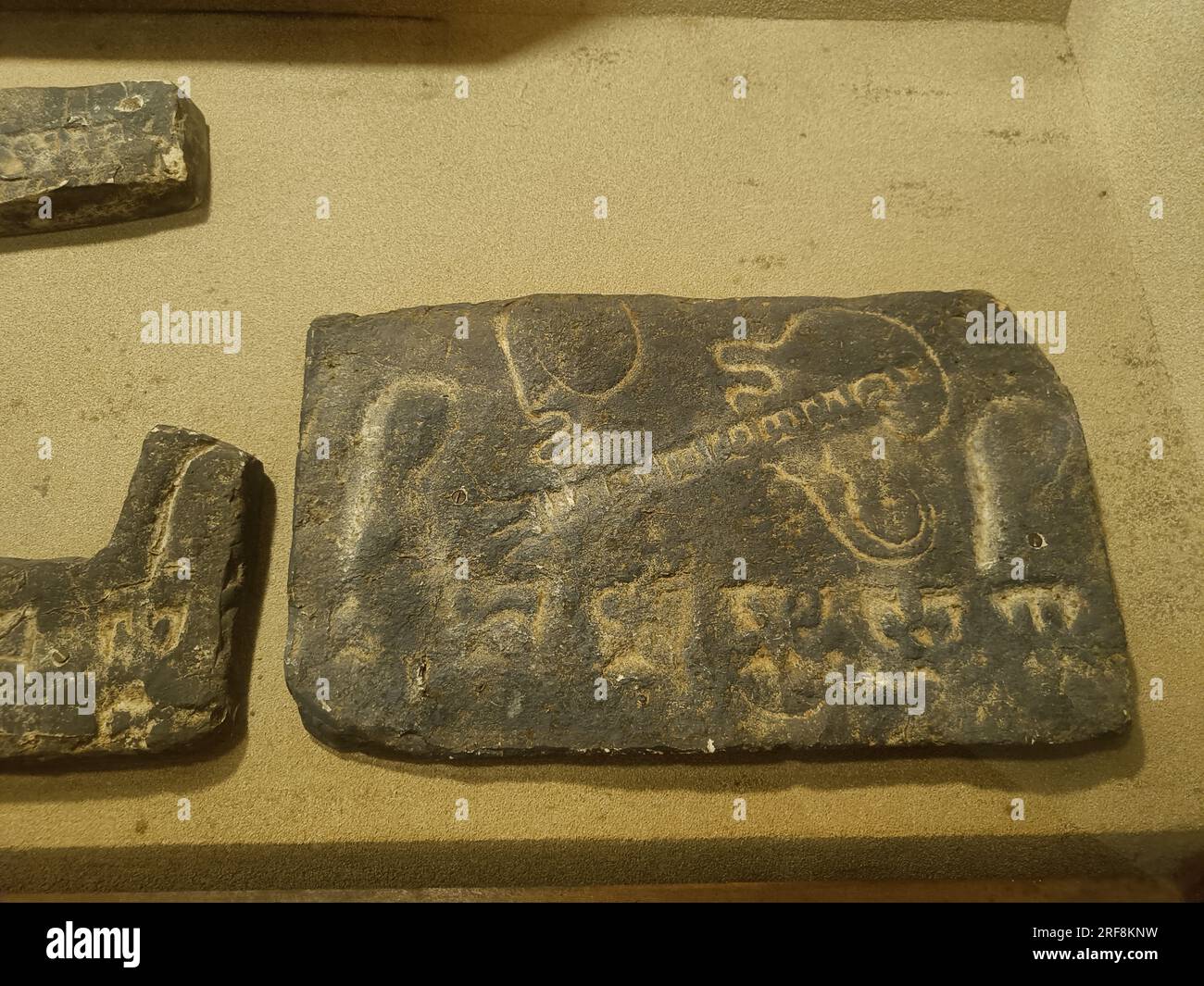 Ashokan inscription, 3rd century AD. Script Brahmi, Language Prakrit