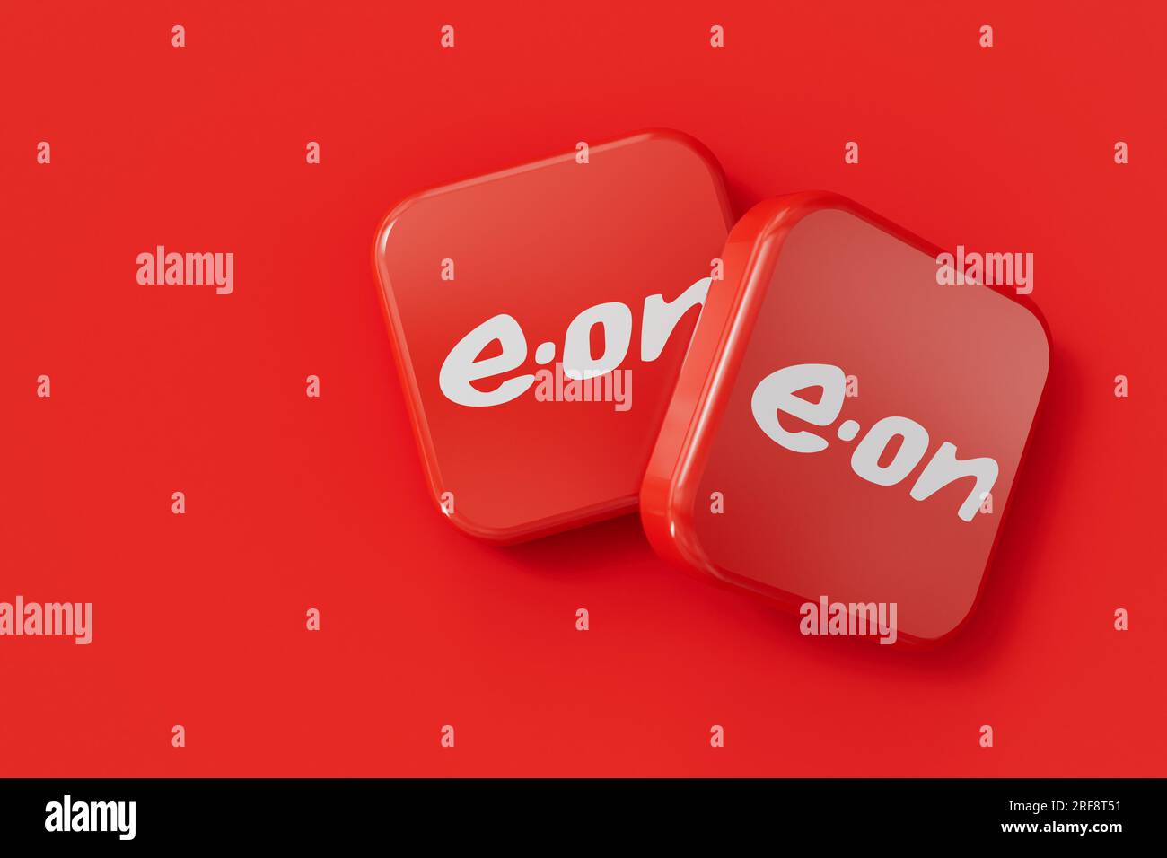 LONDON, UK July 2023 Eon gas and electricity energy supplier