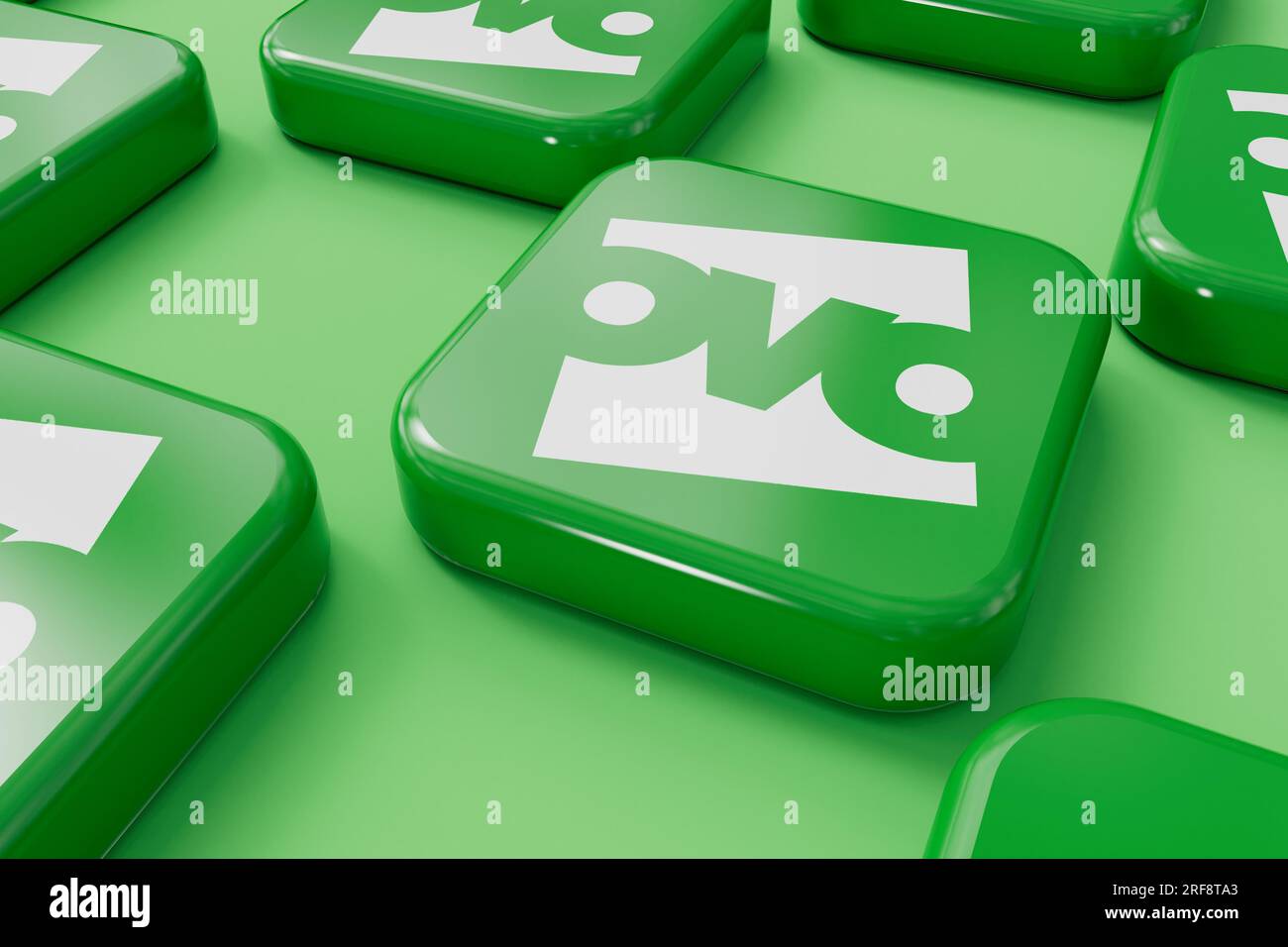 LONDON, UK July 2023 Ovo gas and electricity energy supplier company