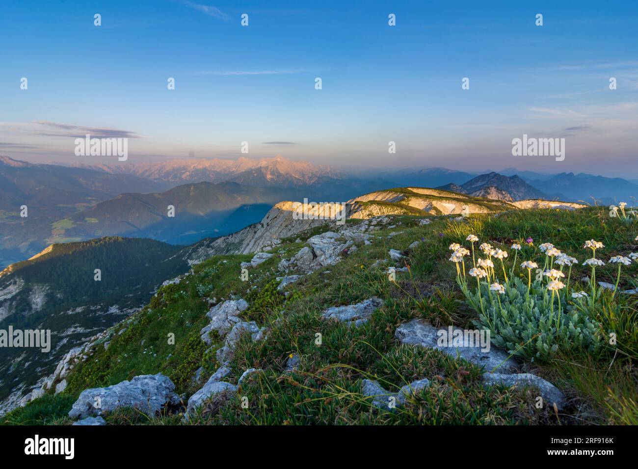 National Park Kalkalpen: View From National Park Kalkalpen To Mountain ...