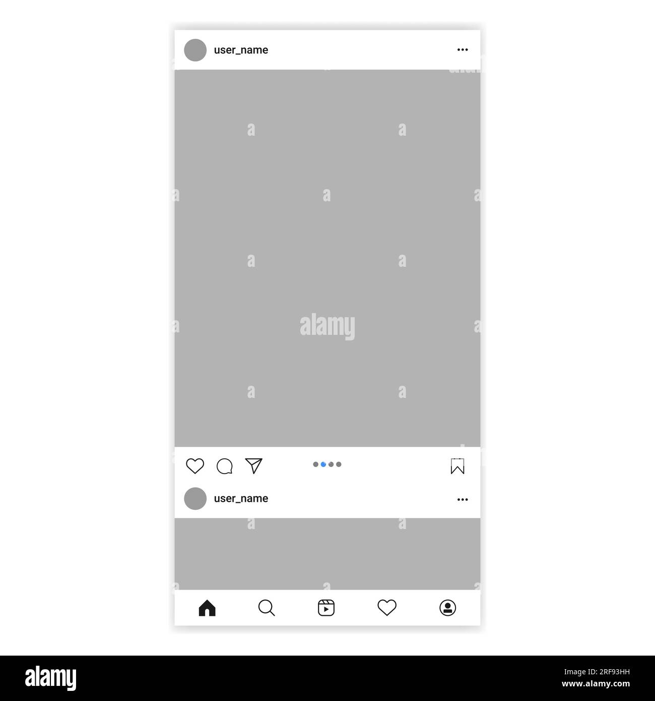 Instagram Post Template Instagram Post Template Free PSD Download PSD