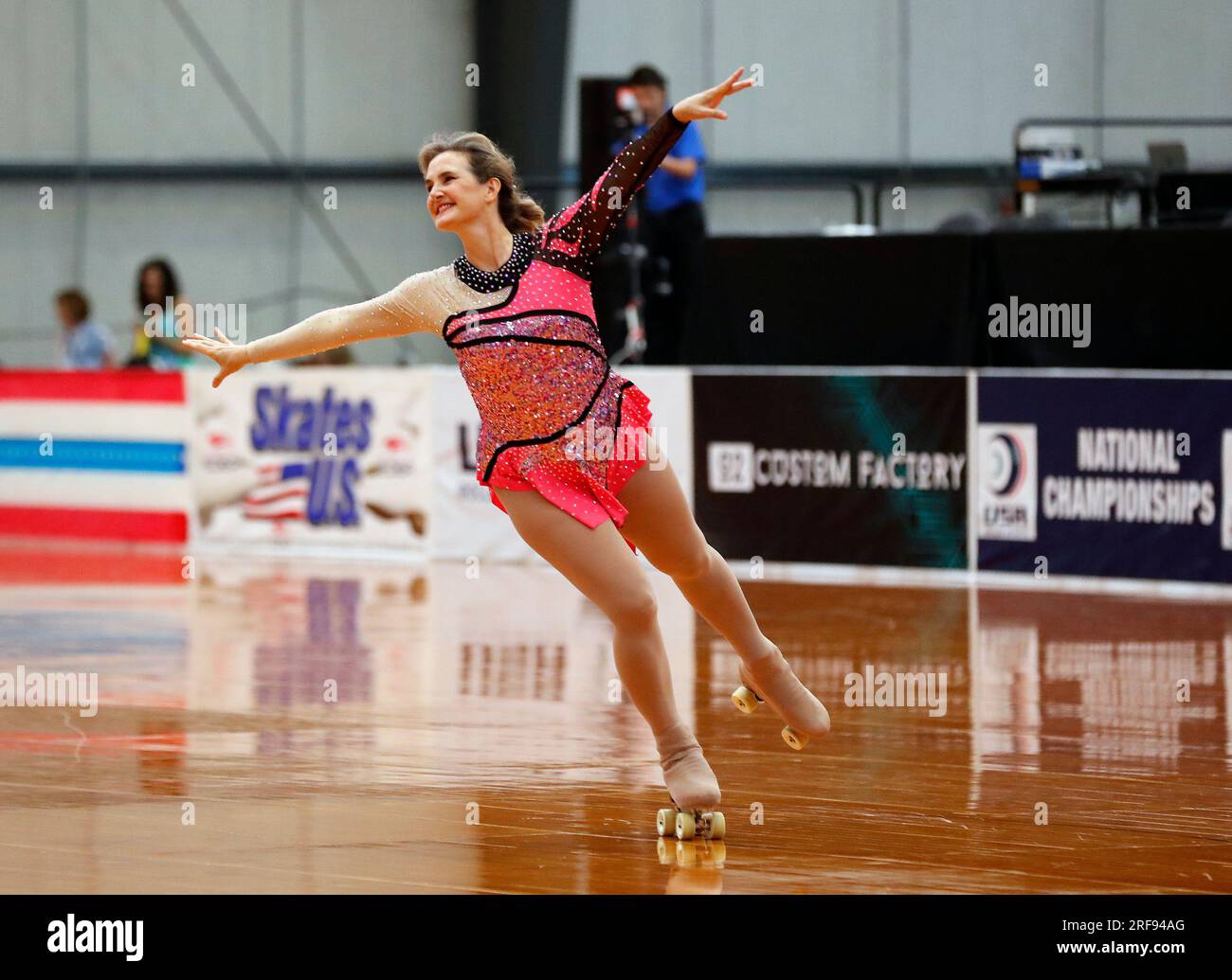 Lincoln, NE, USA. 30th July, 2023. Aimee Sides competes in the Silver