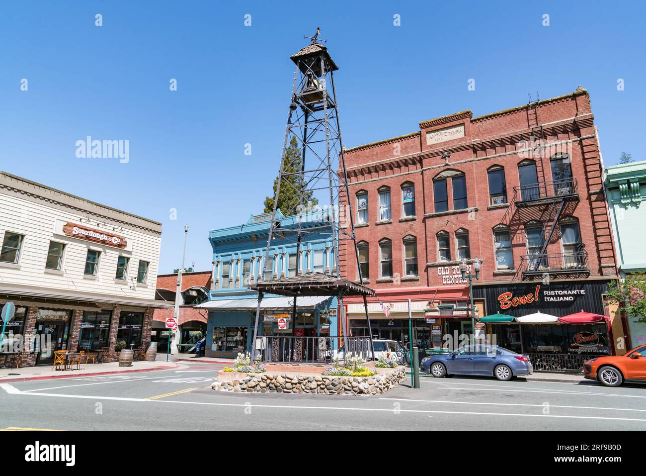 Placerville, CA - May 25, 2023: The historic town of Placerville was one or the early towns which grew out of the 1849 California Gold Rush Stock Photo