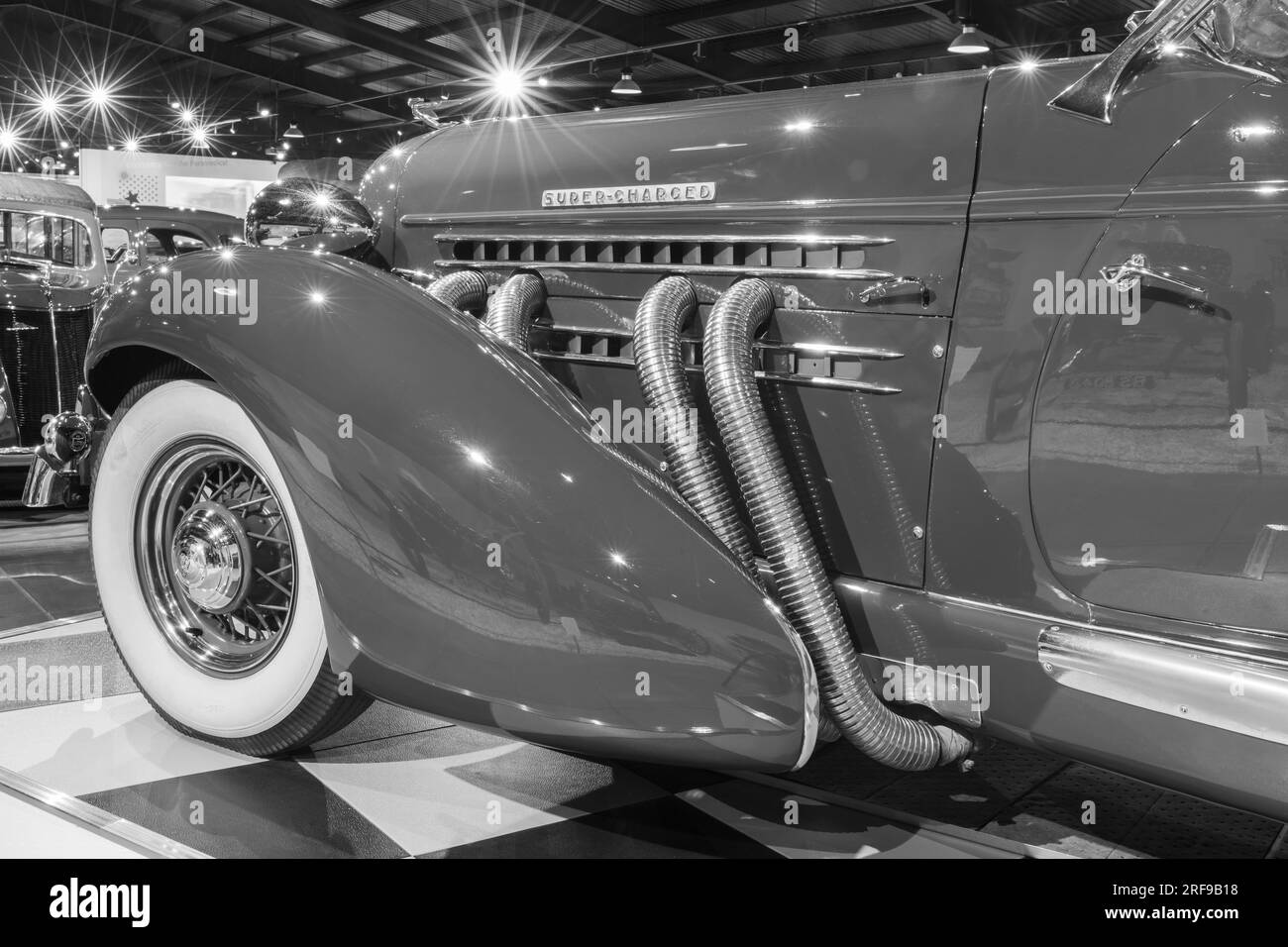 Sparkford.Somerset.United Kingdom.March 26th 2023.An Auburn 852