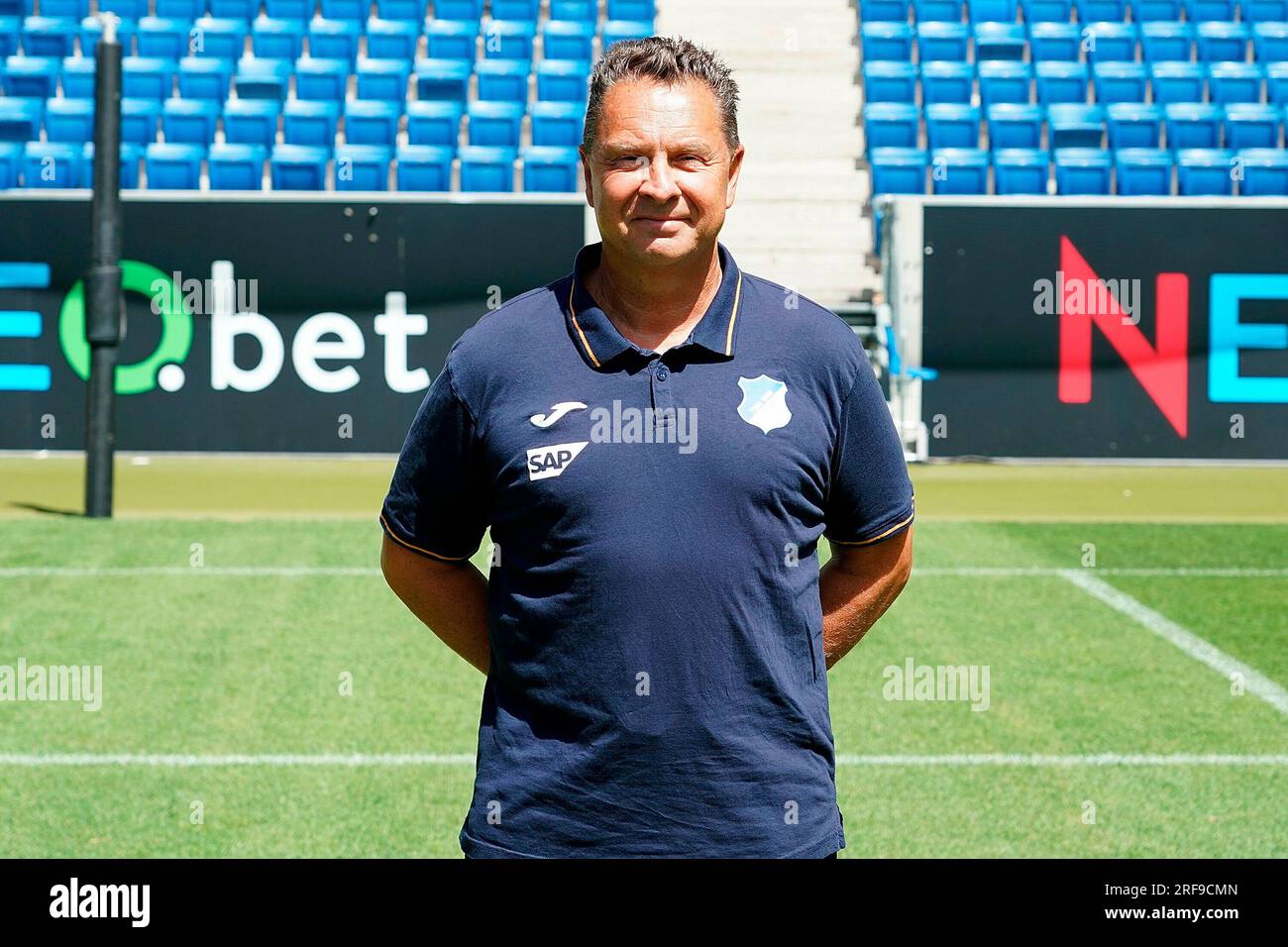 August 1st, 2023, PreZero Arena, Sinsheim, team photo of TSG 1899 ...