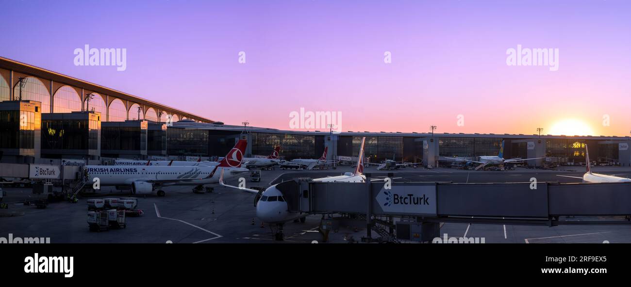 Istanbul, Turkey, 27 May, 2023 Main International Istanbul IST Airport