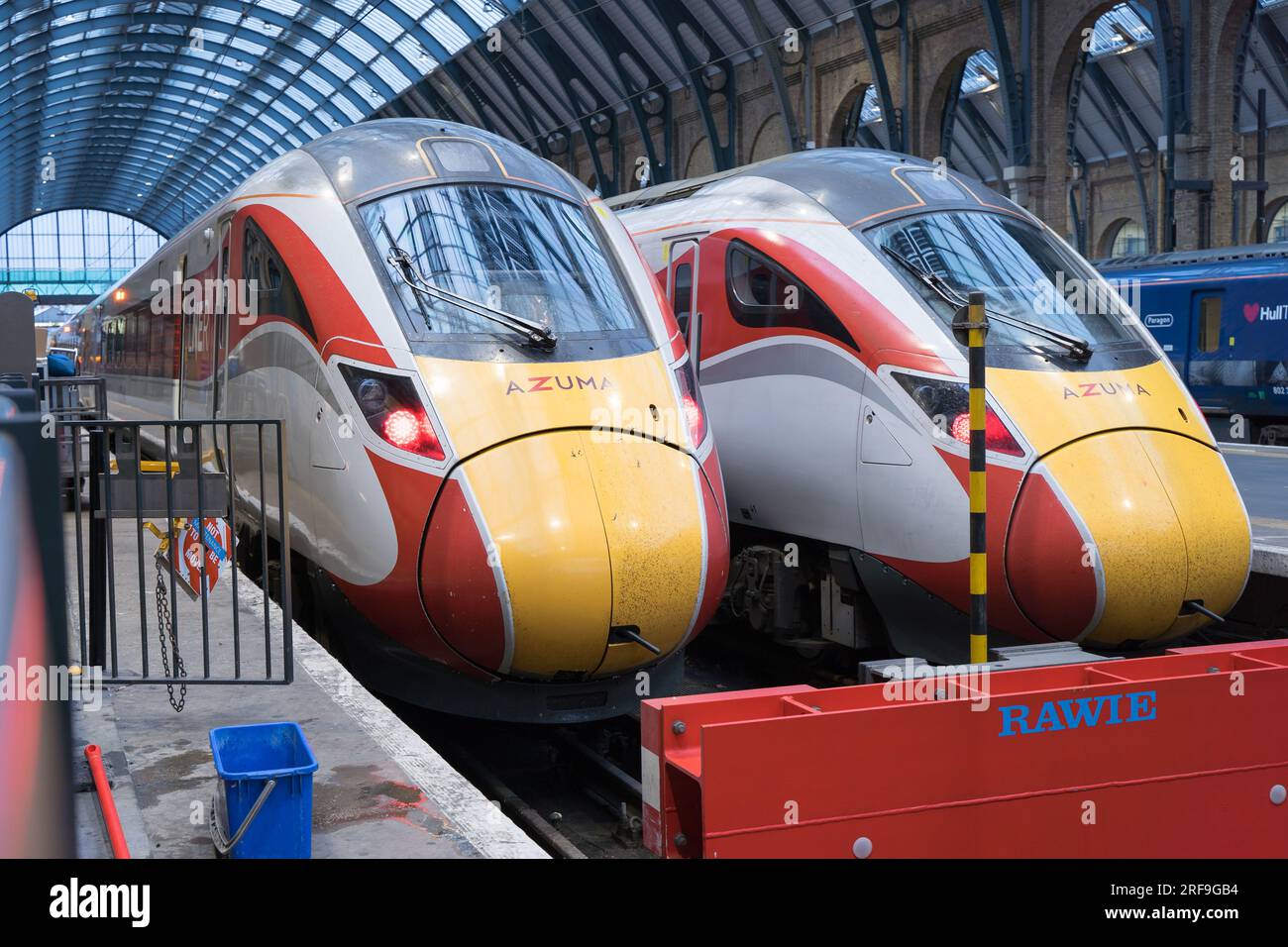 London Kings Cross, UK. 1st August 2023. LNER , London North Eastern Railway , are running