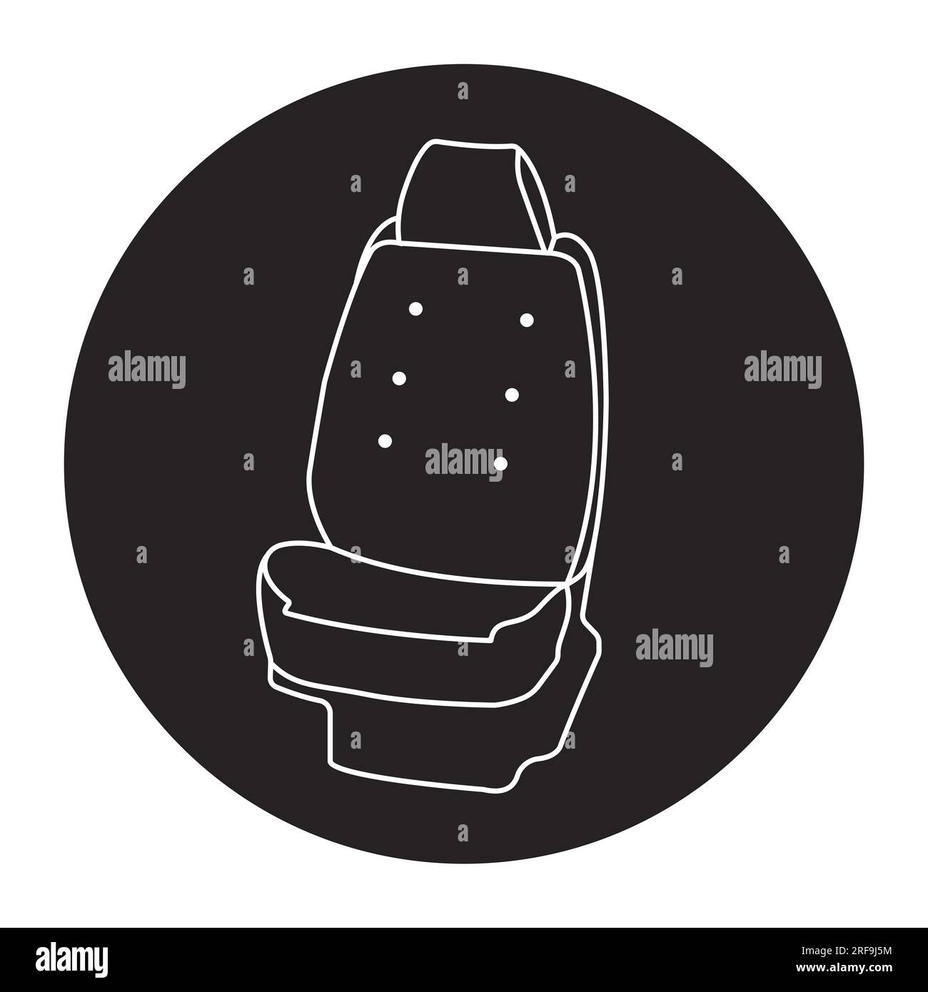 Car seat icon vector illustration symbol design Stock Photo Alamy