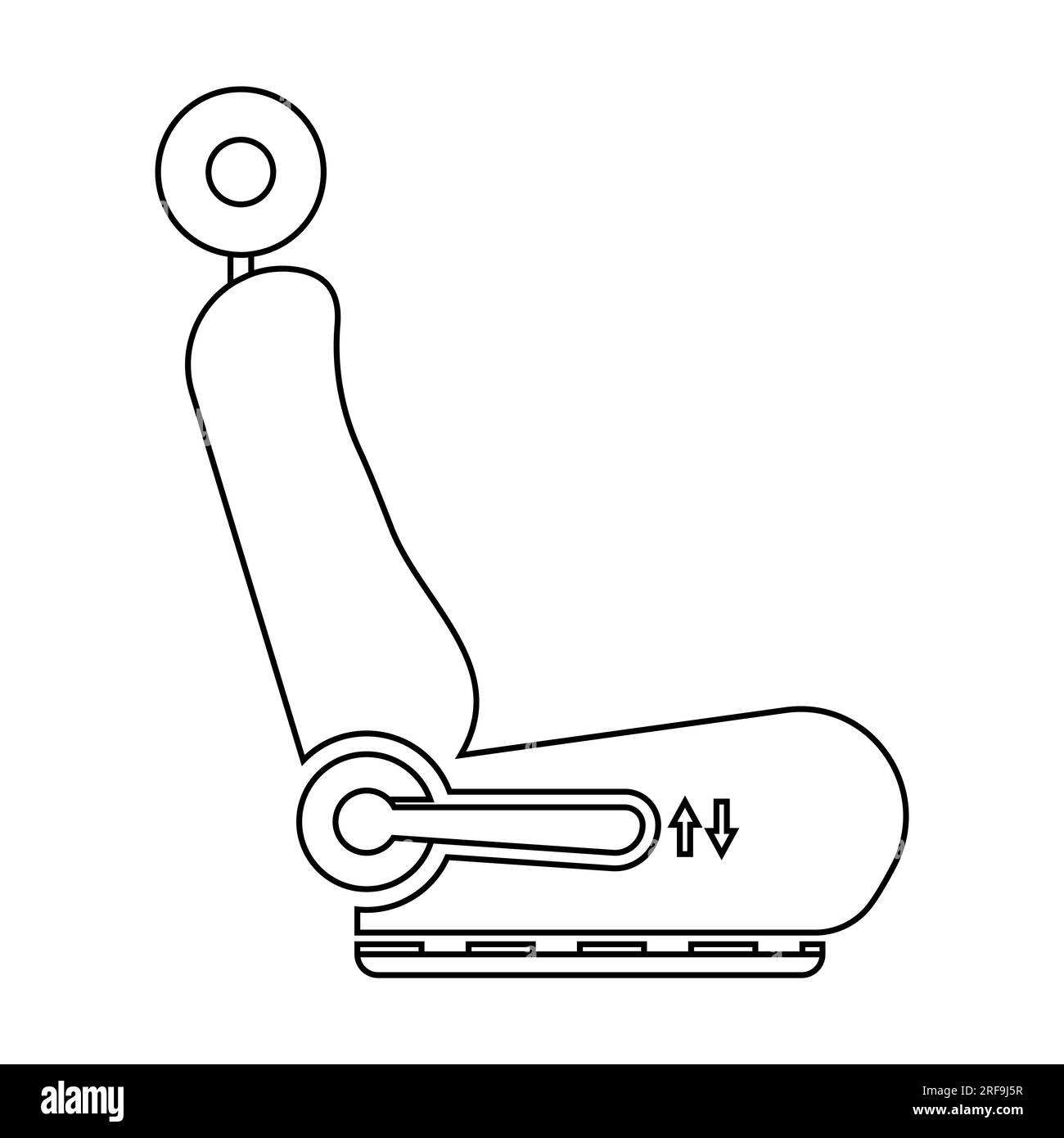 Car seat icon vector illustration symbol design Stock Photo Alamy